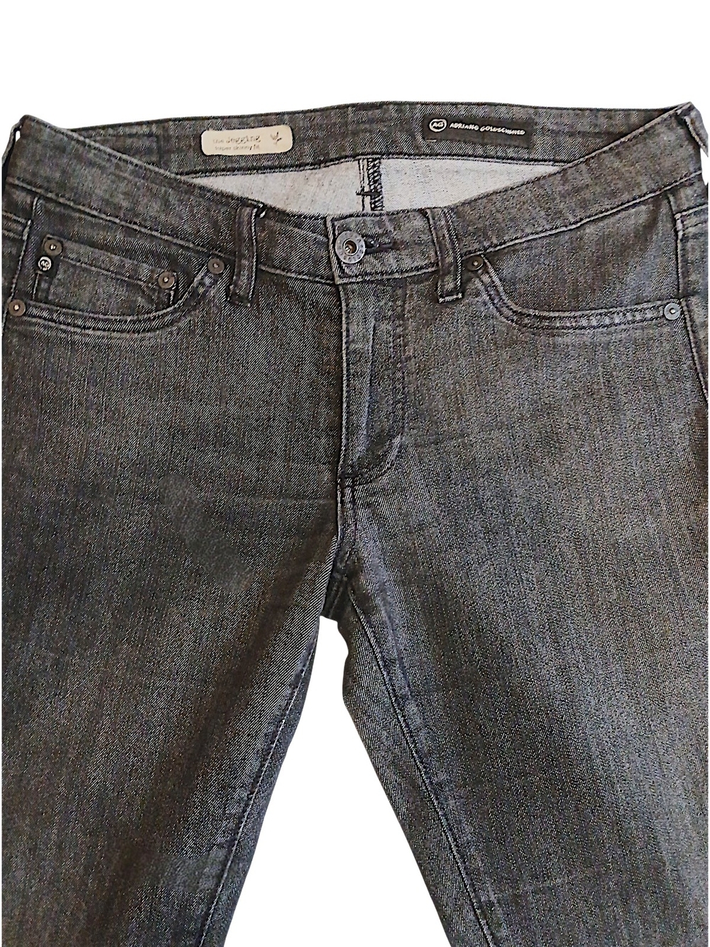 AG Adriano Goldschmied Dark Gray Denim Jeans - Picture 2 of 9